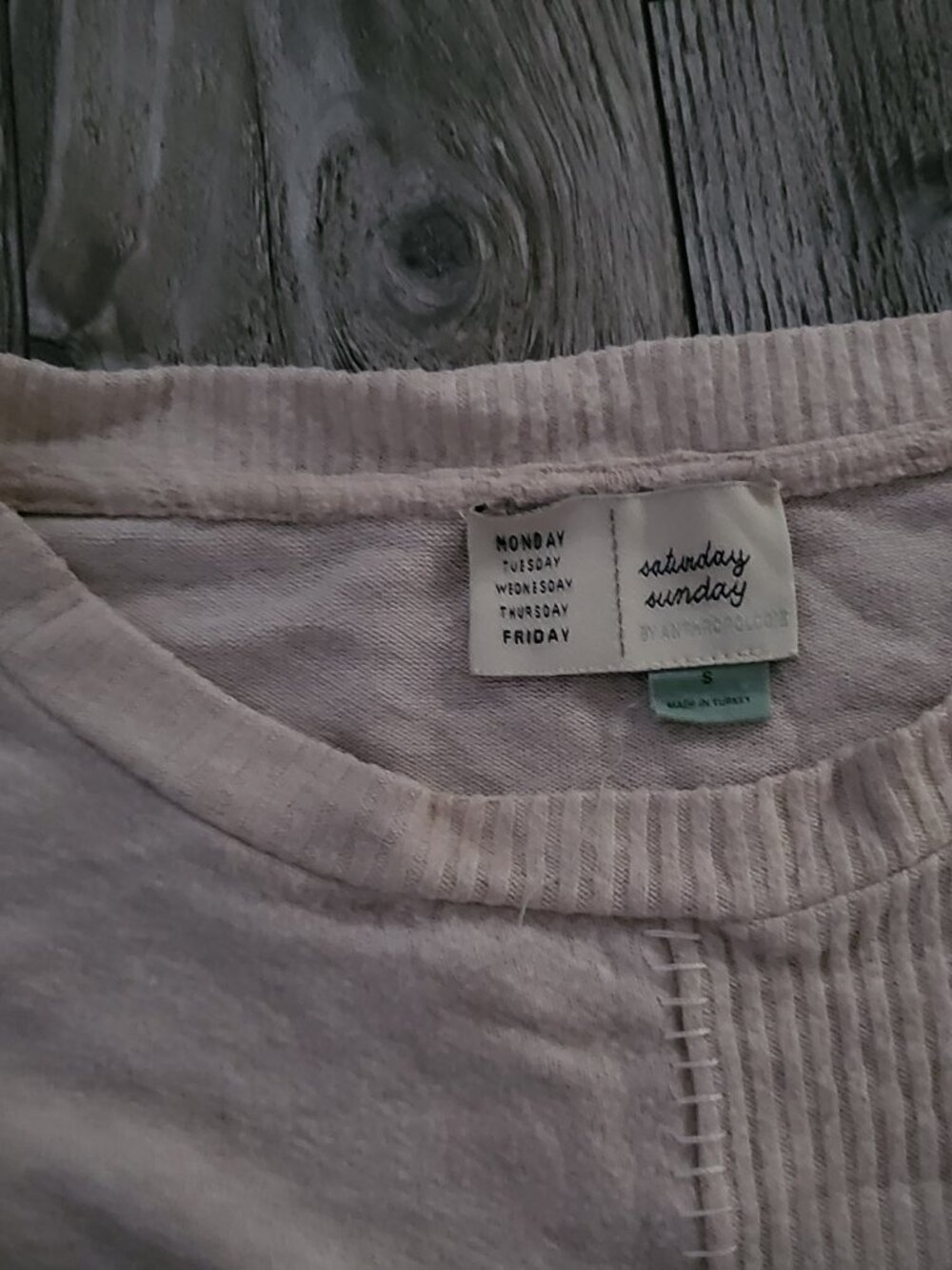 Anthropologie Mixed-Media Patchwork Knit Top - Picture 4 of 10